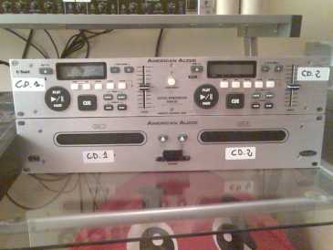相片: 出售 其他人 REPRODUCTOR DOBLE DE  CDÂ´S - AMERICAN AUDIO.DCD.PRO.200MK. III.
